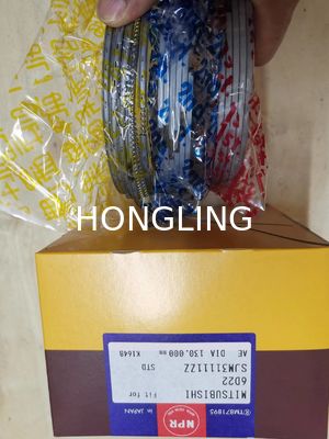 Diesel Parts 6D22 130mm Engine Piston Ring ME052758 ME052889 SJM31111ZZ SDM31015ZX ME052124