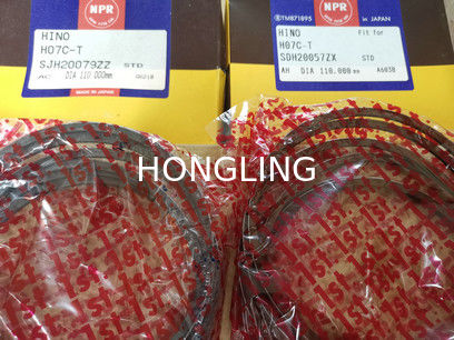 Hino Diesel Engine H07C-T Piston Ring 13011-2672A 13011-3470A
