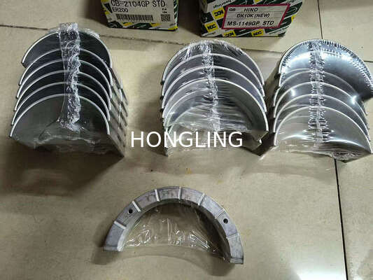 Hino DK10 Main Bearing 11701-1110  Con Rod Bearing 13201-1271 Thrust  11011-1050