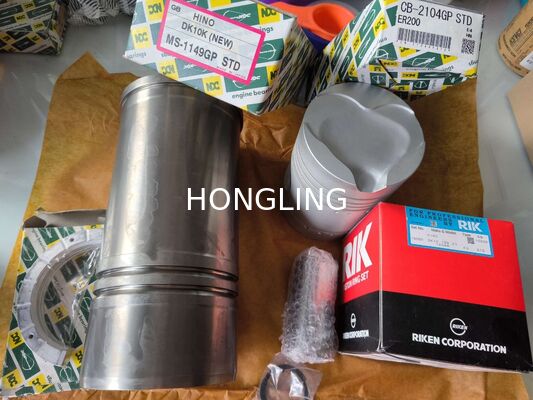 DK10 Diesel Engine Piston 13216-1080A  DK10 CON ROD ASSY13201-1271 For Hino Spare Parts