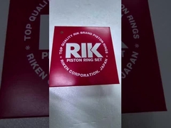 Isuzu 4hg1 4hk1 700p Piston Ring Japon Rik 17915 17038 Isuzu 8-98040125-0 Il est également utilisé pour les véhicules automobiles.