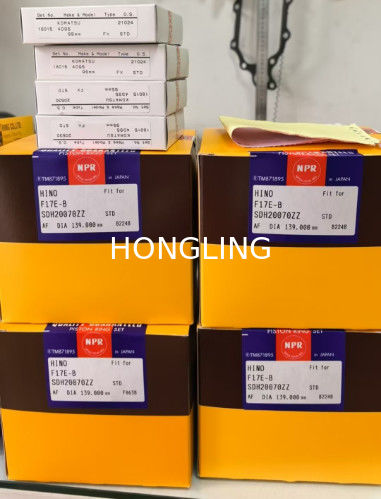 Hino F17E piston ring SDH20070ZZ  13011-2810A 13011-3150A 13019-1700A