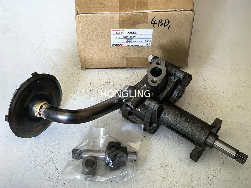 Isuzu Engine Parts 4BD1 Oil pump L210-0060S  8-97128110-T