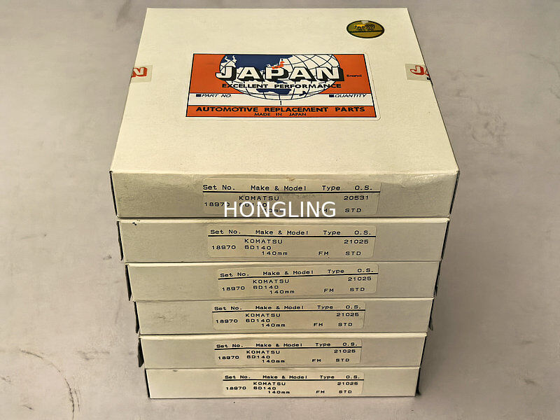 Komatsu 6D140  SAA12V140 Piston Ring 6211-31-2033 6217-31-2030 6261-31-2030