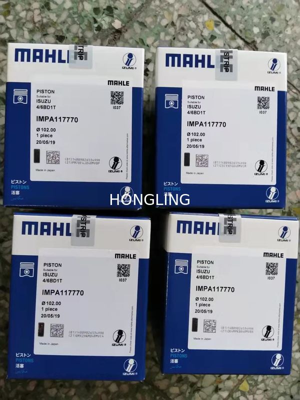 Engine Parts Piston 6BD1 Isuzu Excavator Engine Parts 1121117770